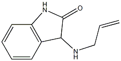 3-(prop-2-en-1-ylamino)-2,3-dihydro-1H-indol-2-one Struktur