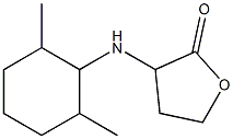 3-[(2,6-dimethylcyclohexyl)amino]oxolan-2-one Struktur