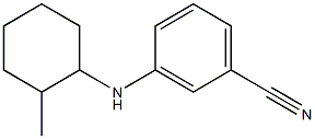 3-[(2-methylcyclohexyl)amino]benzonitrile Struktur