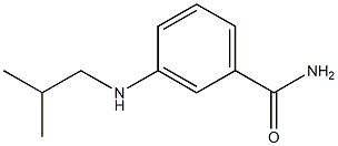 3-[(2-methylpropyl)amino]benzamide Struktur