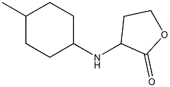 3-[(4-methylcyclohexyl)amino]oxolan-2-one Struktur