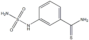 3-[(aminosulfonyl)amino]benzenecarbothioamide Struktur