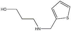 3-[(thiophen-2-ylmethyl)amino]propan-1-ol Struktur