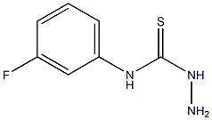 3-amino-1-(3-fluorophenyl)thiourea Struktur