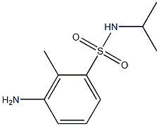 3-amino-2-methyl-N-(propan-2-yl)benzene-1-sulfonamide Struktur