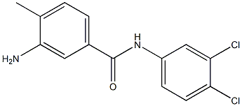 3-amino-N-(3,4-dichlorophenyl)-4-methylbenzamide Struktur