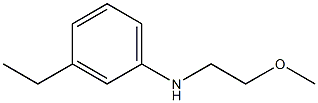 3-ethyl-N-(2-methoxyethyl)aniline Struktur