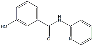 3-hydroxy-N-(pyridin-2-yl)benzamide Struktur