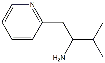 3-methyl-1-(pyridin-2-yl)butan-2-amine Struktur