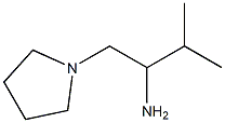 3-methyl-1-(pyrrolidin-1-yl)butan-2-amine Struktur