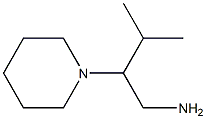 3-methyl-2-piperidin-1-ylbutan-1-amine Struktur