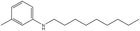 3-methyl-N-nonylaniline Struktur