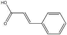 3-phenylprop-2-enoic acid Struktur