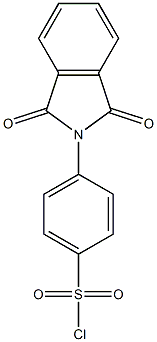 4-(1,3-dioxo-2,3-dihydro-1H-isoindol-2-yl)benzene-1-sulfonyl chloride Struktur