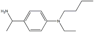 4-(1-aminoethyl)-N-butyl-N-ethylaniline Struktur