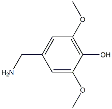 4-(aminomethyl)-2,6-dimethoxyphenol Struktur