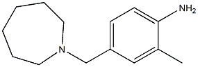 4-(azepan-1-ylmethyl)-2-methylaniline Struktur