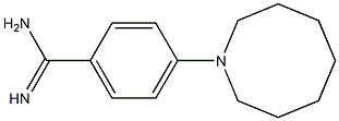 4-(azocan-1-yl)benzene-1-carboximidamide Struktur