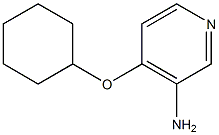 4-(cyclohexyloxy)pyridin-3-amine Struktur