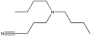 4-(dibutylamino)butanenitrile Struktur