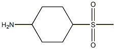 4-(methylsulfonyl)cyclohexanamine Struktur