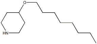 4-(octyloxy)piperidine Struktur