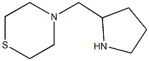 4-(pyrrolidin-2-ylmethyl)thiomorpholine Struktur