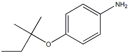 4-[(2-methylbutan-2-yl)oxy]aniline Struktur