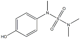 4-[(dimethylsulfamoyl)(methyl)amino]phenol Struktur