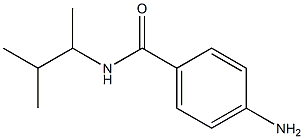 4-amino-N-(3-methylbutan-2-yl)benzamide Struktur