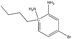 4-bromo-1-N-butylbenzene-1,2-diamine Struktur