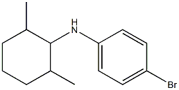 4-bromo-N-(2,6-dimethylcyclohexyl)aniline Struktur