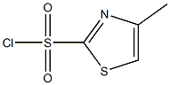 4-methyl-1,3-thiazole-2-sulfonyl chloride Struktur