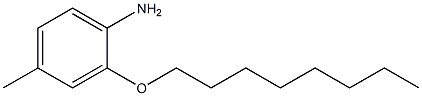 4-methyl-2-(octyloxy)aniline Struktur