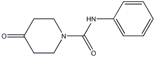 4-oxo-N-phenylpiperidine-1-carboxamide Struktur