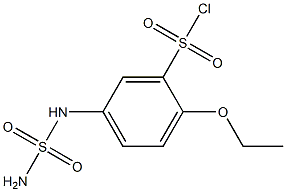 5-[(aminosulfonyl)amino]-2-ethoxybenzenesulfonyl chloride Struktur