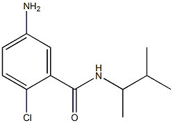 5-amino-2-chloro-N-(3-methylbutan-2-yl)benzamide Struktur