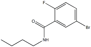 5-bromo-N-butyl-2-fluorobenzamide Struktur