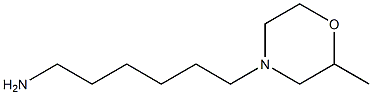 6-(2-methylmorpholin-4-yl)hexan-1-amine Struktur