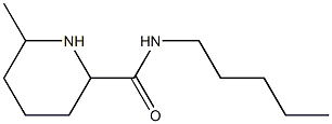 6-methyl-N-pentylpiperidine-2-carboxamide Struktur