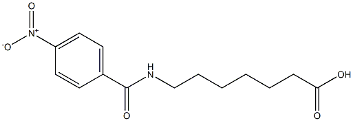 7-[(4-nitrobenzoyl)amino]heptanoic acid Struktur