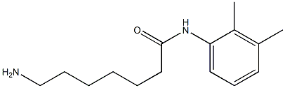 7-amino-N-(2,3-dimethylphenyl)heptanamide Struktur