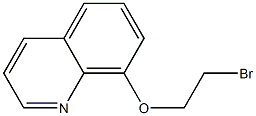 8-(2-bromoethoxy)quinoline Struktur