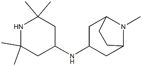 8-methyl-N-(2,2,6,6-tetramethylpiperidin-4-yl)-8-azabicyclo[3.2.1]octan-3-amine Struktur