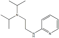 bis(propan-2-yl)[2-(pyridin-2-ylamino)ethyl]amine Struktur