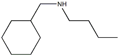 butyl(cyclohexylmethyl)amine Struktur