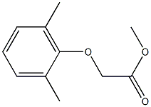 methyl 2-(2,6-dimethylphenoxy)acetate Struktur