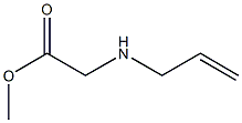 methyl 2-(prop-2-en-1-ylamino)acetate Struktur