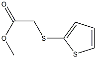 methyl 2-(thiophen-2-ylsulfanyl)acetate Struktur