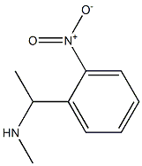 methyl[1-(2-nitrophenyl)ethyl]amine Struktur